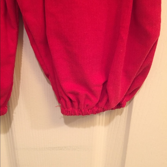 Boutique Red 🎉 Cheer Leader Corduroy Set 3M - Picture 6 of 6
